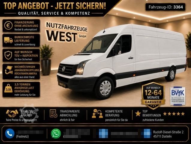 ऊंची छत वाली वैन VOLKSWAGEN Crafter Maxi Hoch+Lang*L3-H2*Garantie*
