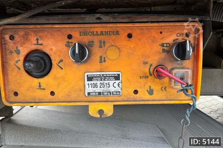 Bạt trượt Scania P230 Day Cab, Euro 5, / Manual / 750x248x260 / ...