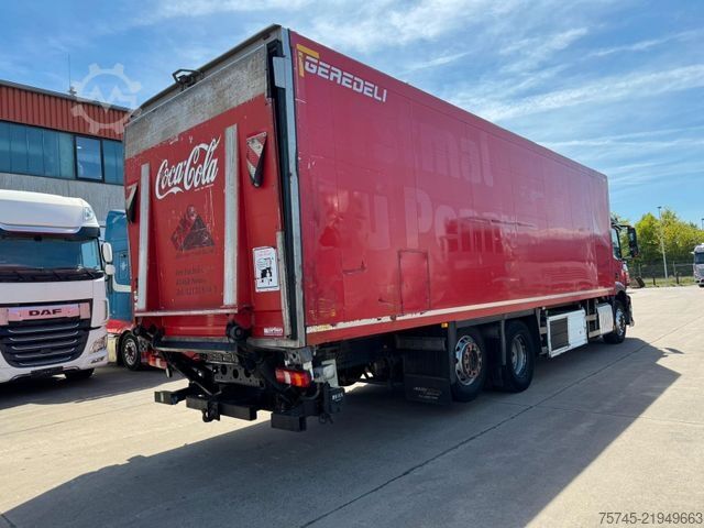 Koelwagen MERCEDES-BENZ ANTOS 2536 KÜHLKOFFER / LBW / CARRIER / 9,00M /
