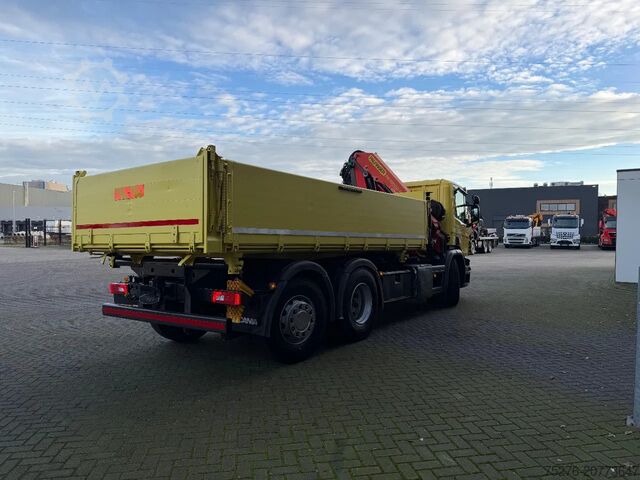 قلابة ذات 3 اتجاهات Scania P360 6x2 3 zijdige Kipper/ Palfinger PK 18002-E...