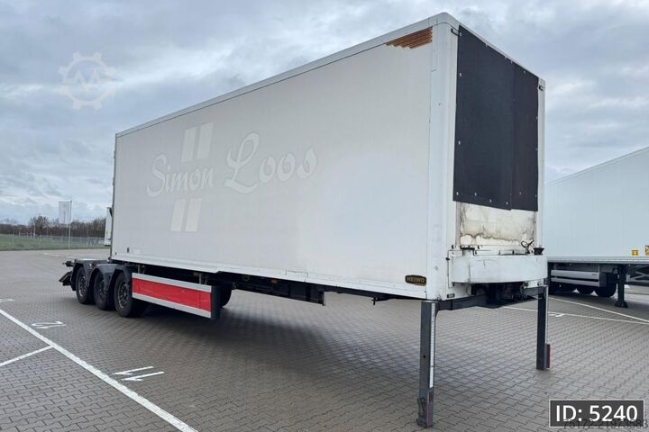 Koffer Jumbo DO 270 / LZV Slider / Lift axle