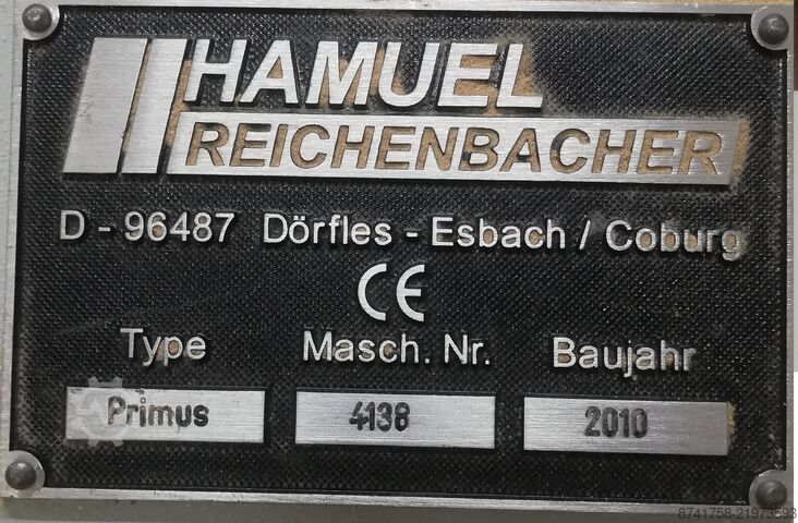  Hamuel Reichenbacher Primus