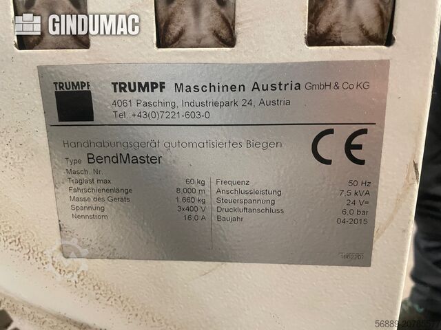 Abkantpresse TRUMPF TruBend Cell 500 TRUBEND Cell 5000 with TruBend 5085 extended version and BendMaster 60