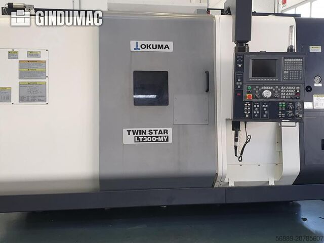 Horizontal-Drehmaschine Okuma LT 300 MY