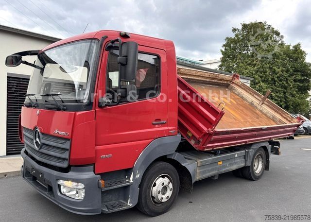 Three-sided tipper truck MERCEDES-BENZ 918 Atego 3, 2x AHK, Standhzg., HU neu