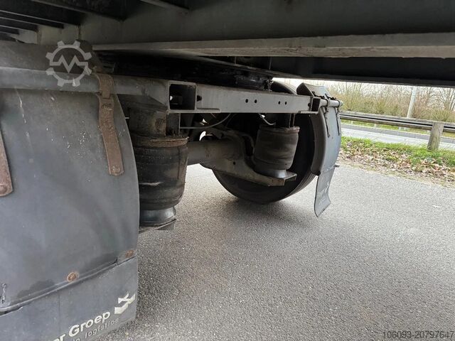 Kufr LAG 2ass gestuurde oplegger