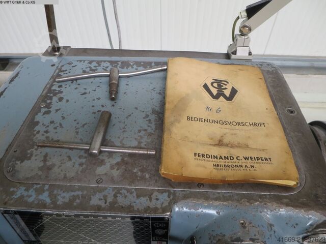 Středový soustruh a vřetenový soustruh WEIPERT WC 480