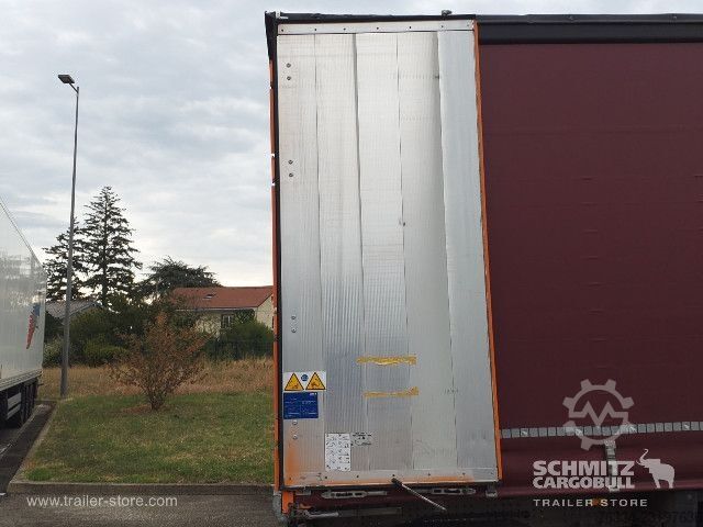 Semi-remorque bâchée Schmitz Cargobull Semitrailer Curtainsider Standard Hayon