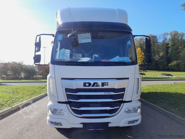 משאית שטוחה עם ברזנט DAF FA XB 290 16t Curtainsider Wecon