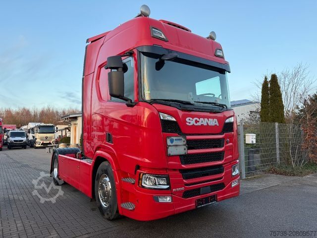 Camião de materiais perigosos SCANIA R500 /Retarder/Kompressor/ADR Gefahrgut/VOLLLUFT