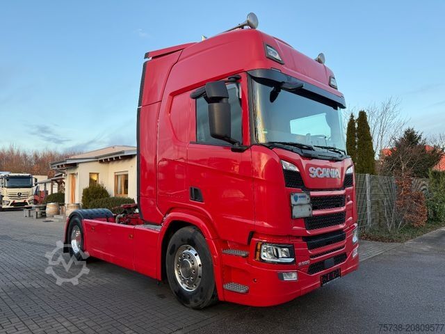Camião de materiais perigosos SCANIA R500 /Retarder/Kompressor/ADR Gefahrgut/VOLLLUFT