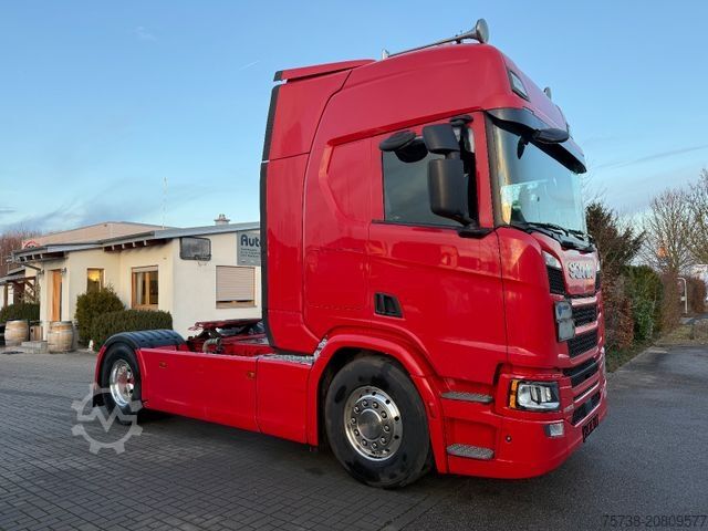 Camião de materiais perigosos SCANIA R500 /Retarder/Kompressor/ADR Gefahrgut/VOLLLUFT