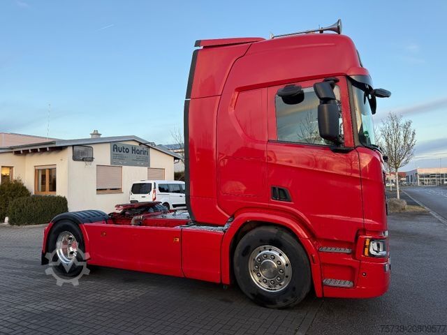 Camião de materiais perigosos SCANIA R500 /Retarder/Kompressor/ADR Gefahrgut/VOLLLUFT