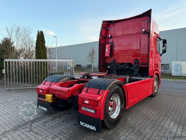 Camião de materiais perigosos SCANIA R500 /Retarder/Kompressor/ADR Gefahrgut/VOLLLUFT