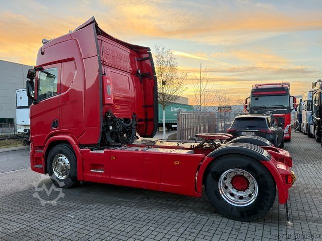 Camião de materiais perigosos SCANIA R500 /Retarder/Kompressor/ADR Gefahrgut/VOLLLUFT
