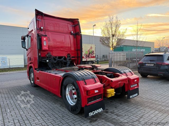 Camião de materiais perigosos SCANIA R500 /Retarder/Kompressor/ADR Gefahrgut/VOLLLUFT