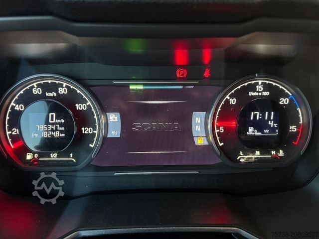 Camião de materiais perigosos SCANIA R500 /Retarder/Kompressor/ADR Gefahrgut/VOLLLUFT