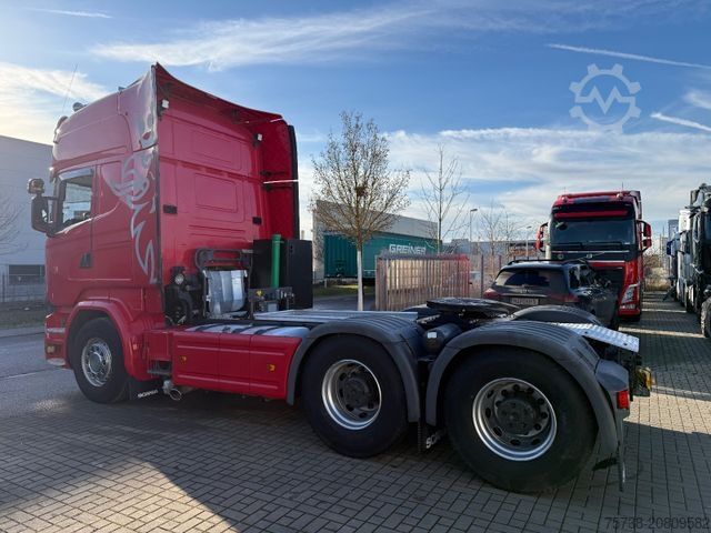 Schwerlast LKW/SZM SCANIA R580 6x4/Retarder/AP Achse/VOLLLUFT/GZG:80000 KG