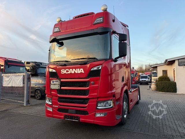 Tractora standard SCANIA R500 /Retarder/Kompressor/ADR Gefahrgut/VOLLLUFT