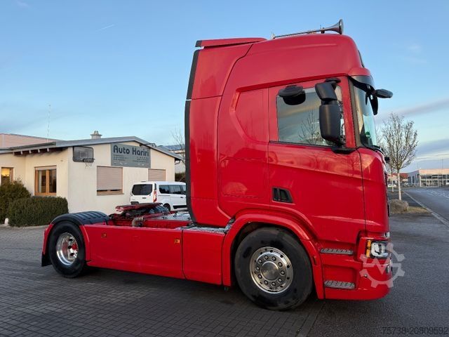 Tractora standard SCANIA R500 /Retarder/Kompressor/ADR Gefahrgut/VOLLLUFT