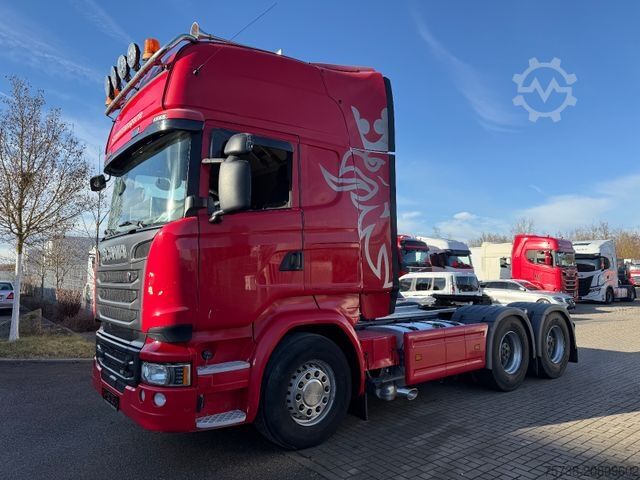 Tractora standard SCANIA R580 6x4/Retarder/AP Achse/VOLLLUFT/GZG:80000 KG