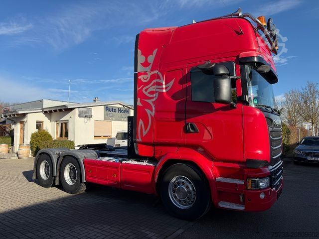 Tractora standard SCANIA R580 6x4/Retarder/AP Achse/VOLLLUFT/GZG:80000 KG