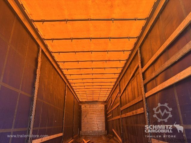 Atvira puspriekabė su tentu Schmitz Cargobull Semitrailer Curtainsider Mega