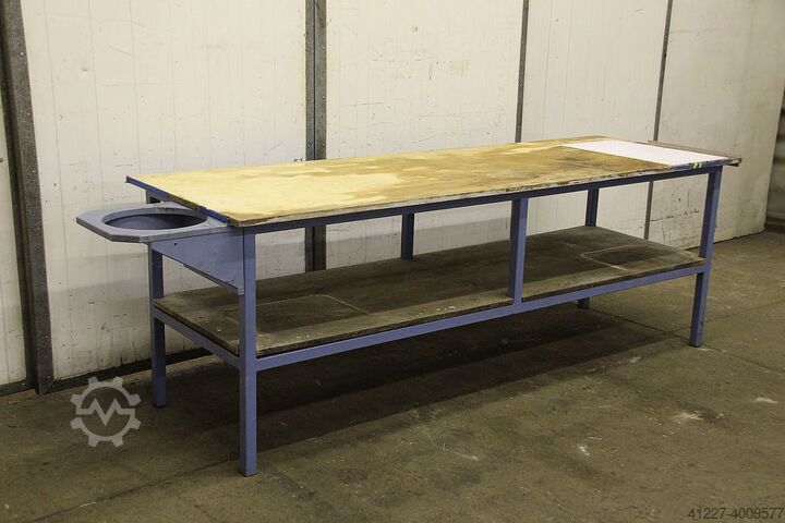 Werkbank Stahl 2420/795/H850 mm