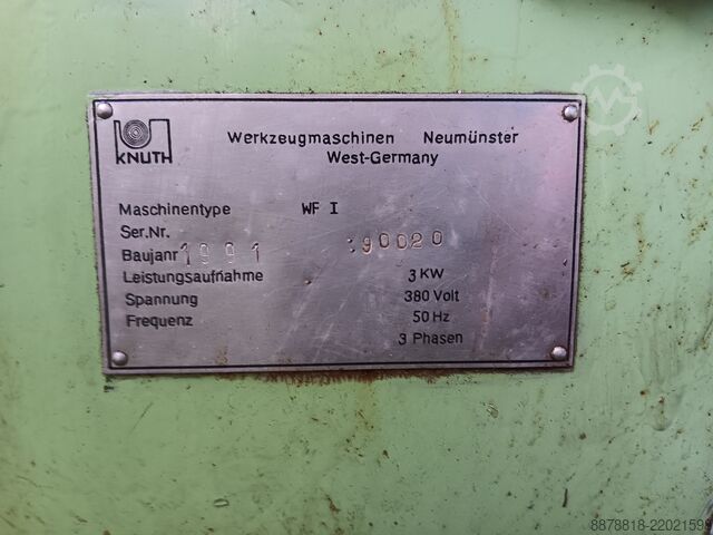  KNUTH Werkzeugmaschinen WF I