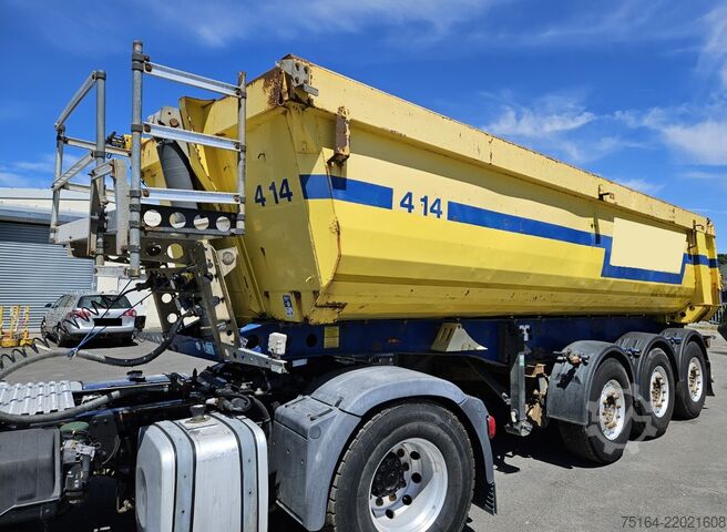напівпричіп-самоскид Schmitz Cargobull SKI 24 SL 06-7.2 Stahlrundmulde