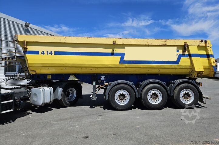напівпричіп-самоскид Schmitz Cargobull SKI 24 SL 06-7.2 Stahlrundmulde