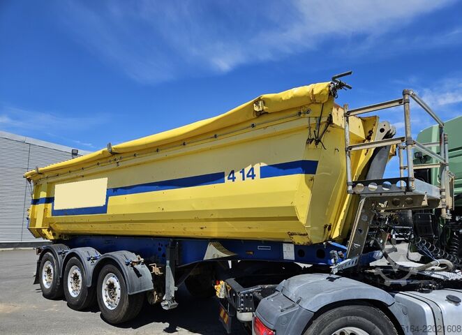 напівпричіп-самоскид Schmitz Cargobull SKI 24 SL 06-7.2 Stahlrundmulde