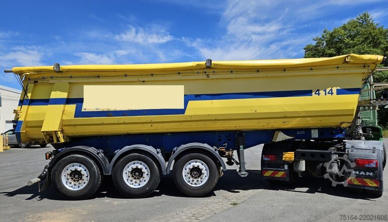 напівпричіп-самоскид Schmitz Cargobull SKI 24 SL 06-7.2 Stahlrundmulde