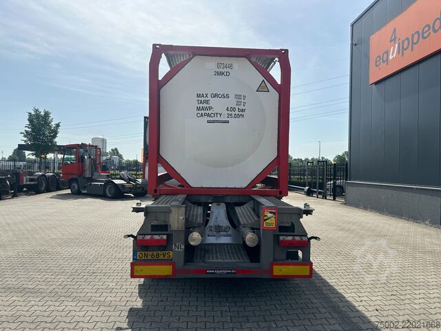 Prijevoz kontejnera Van Hool 20FT/30FT ADR CHASSIS + 20FT TANKCONTAINER 25.0...