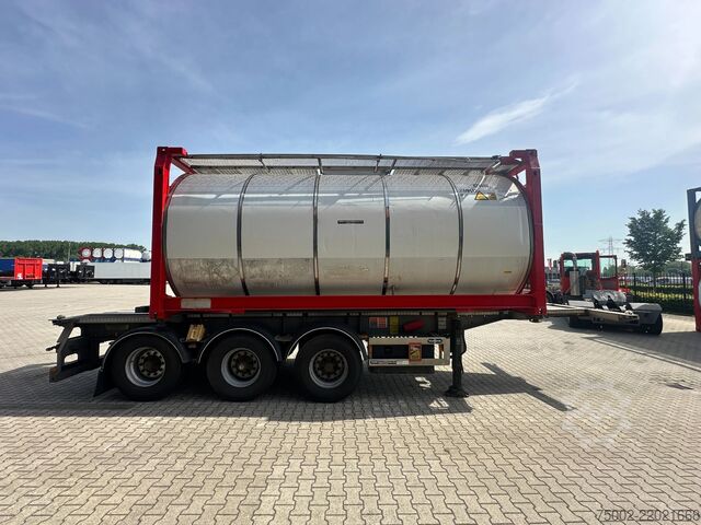 Prijevoz kontejnera Van Hool 20FT/30FT ADR CHASSIS + 20FT TANKCONTAINER 25.0...