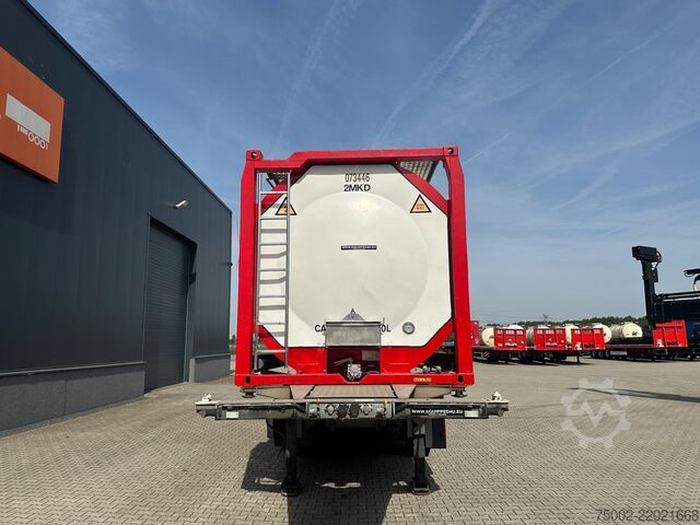 Prijevoz kontejnera Van Hool 20FT/30FT ADR CHASSIS + 20FT TANKCONTAINER 25.0...