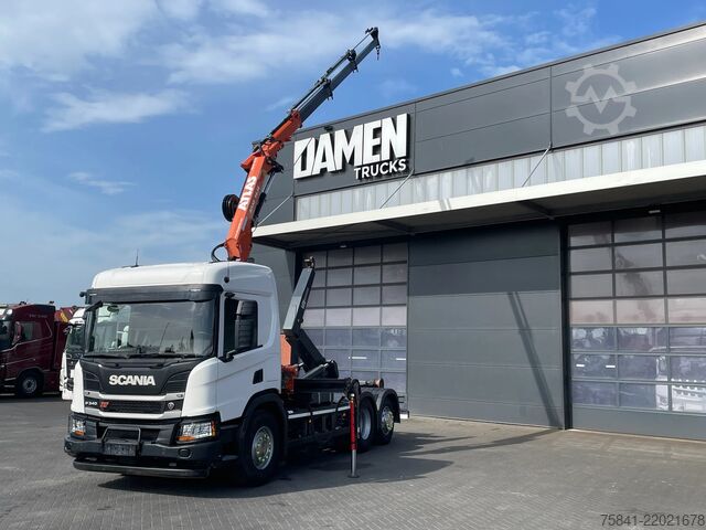起重卡车 Scania P340 P340 XT Atlas 96.3E - A3L laadkraan + VDL ...