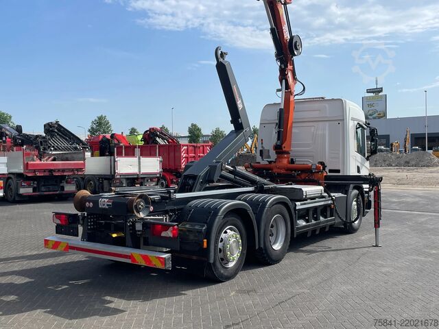 起重卡车 Scania P340 P340 XT Atlas 96.3E - A3L laadkraan + VDL ...