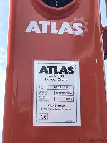 起重卡车 Scania P340 P340 XT Atlas 96.3E - A3L laadkraan + VDL ...
