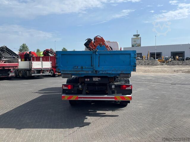 Kamion me vinç Scania P340 P340 XT Atlas 96.3E - A3L laadkraan + VDL ...