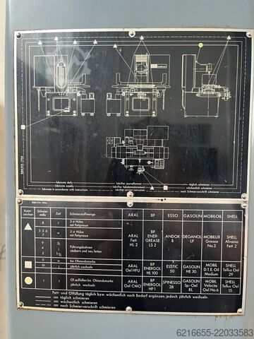 Profielslijpmachine Blohm 