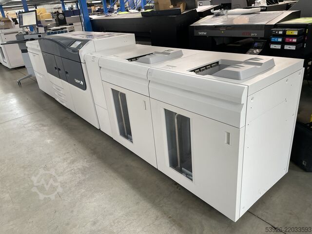 Digitale drukmachine Xerox Versant 3100 incl. Fiery, paper deck, 2x stacker