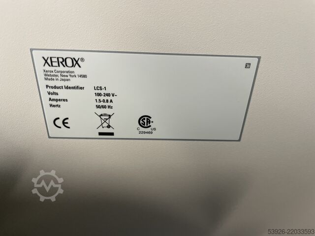 Digitale drukmachine Xerox Versant 3100 incl. Fiery, paper deck, 2x stacker