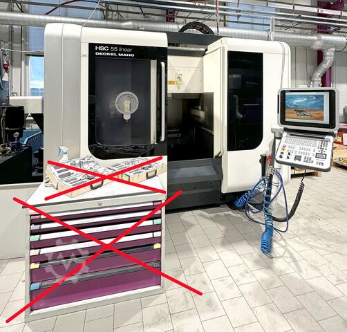Centre d'usinage à 5 axes DMG HSC 55 linear