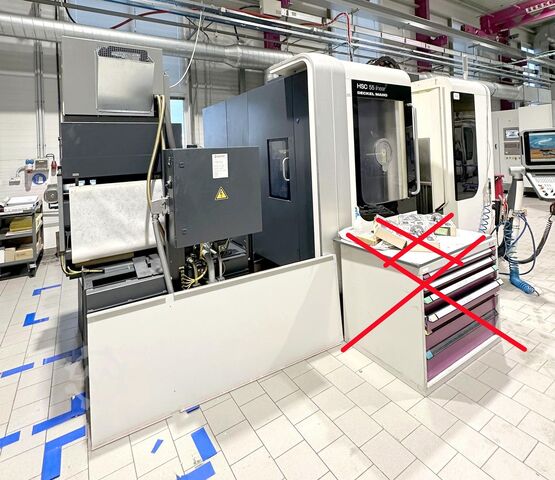 Centre d'usinage à 5 axes DMG HSC 55 linear