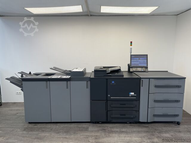  Konica Minolta AccurioPress 6120 incl. finisher, paper deck