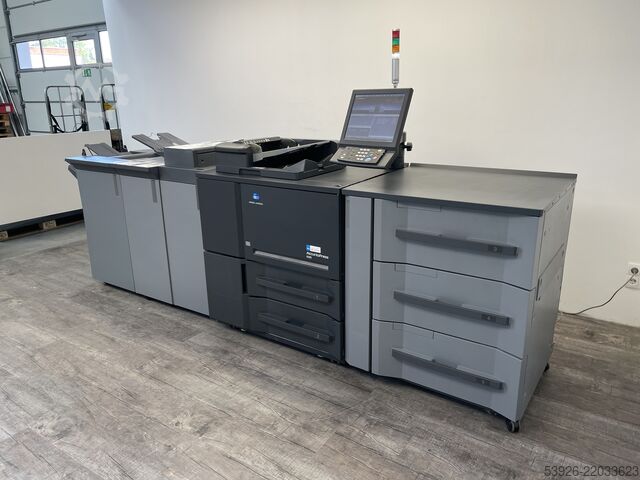  Konica Minolta AccurioPress 6120 incl. finisher, paper deck