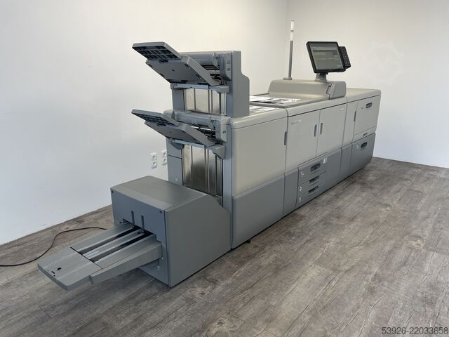 Mesin cetak digital Ricoh Pro 8320 incl. booklet finisher, Trimmer TR5050, Vacuum Feed