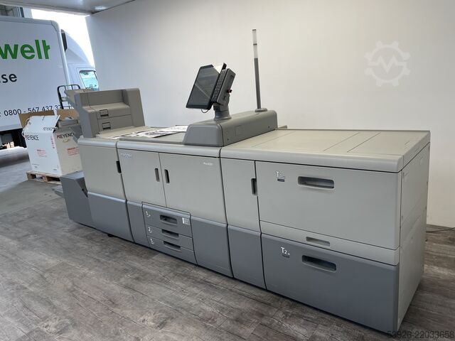 Mesin cetak digital Ricoh Pro 8320 incl. booklet finisher, Trimmer TR5050, Vacuum Feed