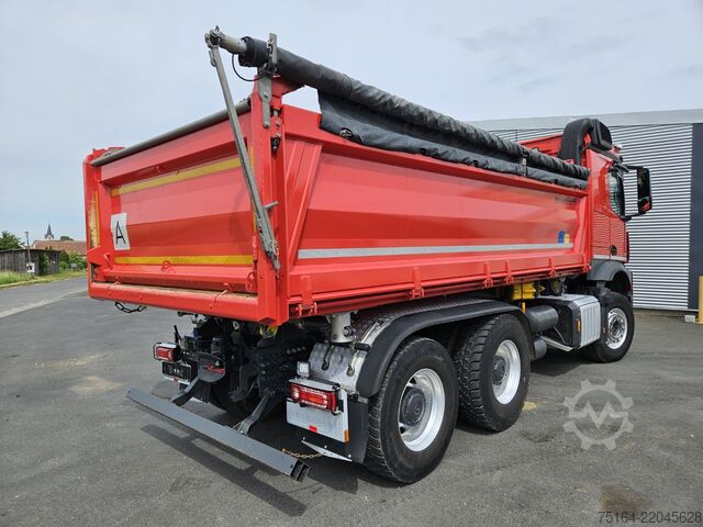 Kolmisivuinen kippiauto Mercedes-Benz Arocs 2658 LK 6x4 Bordmatik